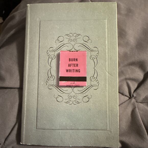 Burn After Writing - Paperback By Jones, Sharon - GOOD - Picture 1 of 2